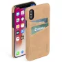 Suojakotelo Krusell Sunne 2-korttikotelo iPhone XS Max 16.5 cm beige