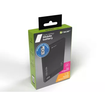 Tracer AirMag1 litiumpolymeeri (LiPo) 5000 mAh langaton lataus musta