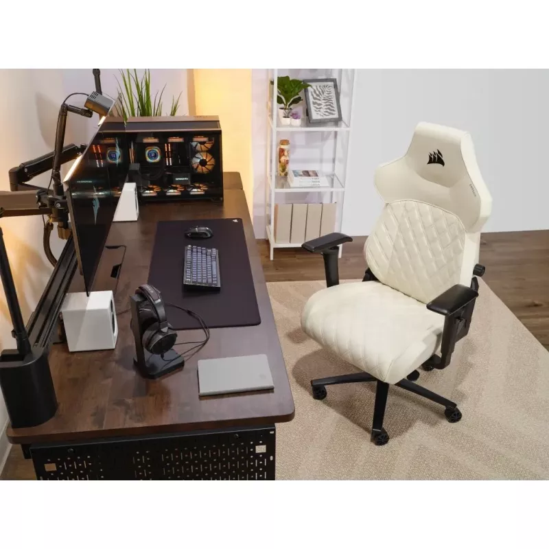 Corsair TC500 LUXE PC-pelituoli verhoiltu istuin beige