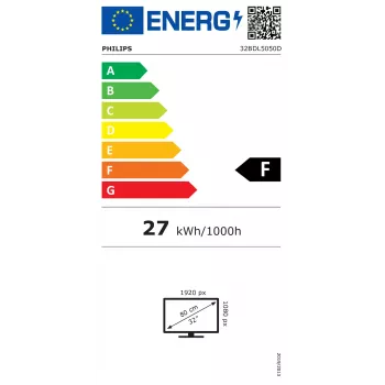 Philips 5000 series 32BDL5050D/00 Signage-näyttö 81,3 cm (32