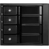 SilverStone SST-FS304-12G ulkoinen 3,5 tuuman kotelo, 4-Bay – musta