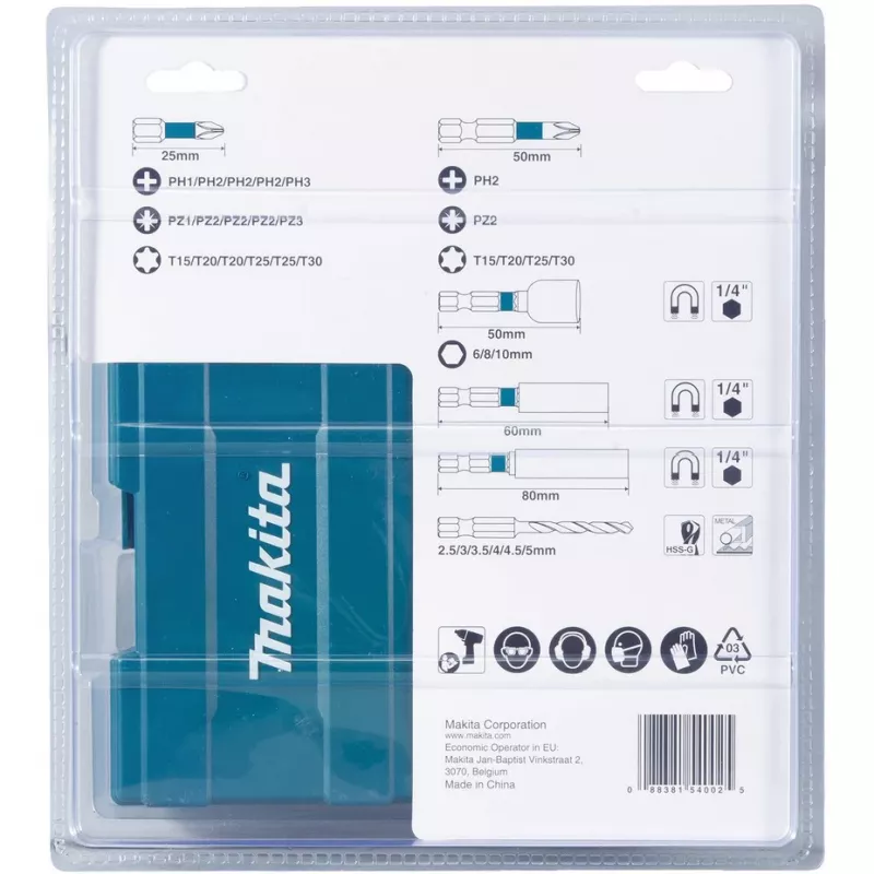 Makita B-66896 poranteräsarja