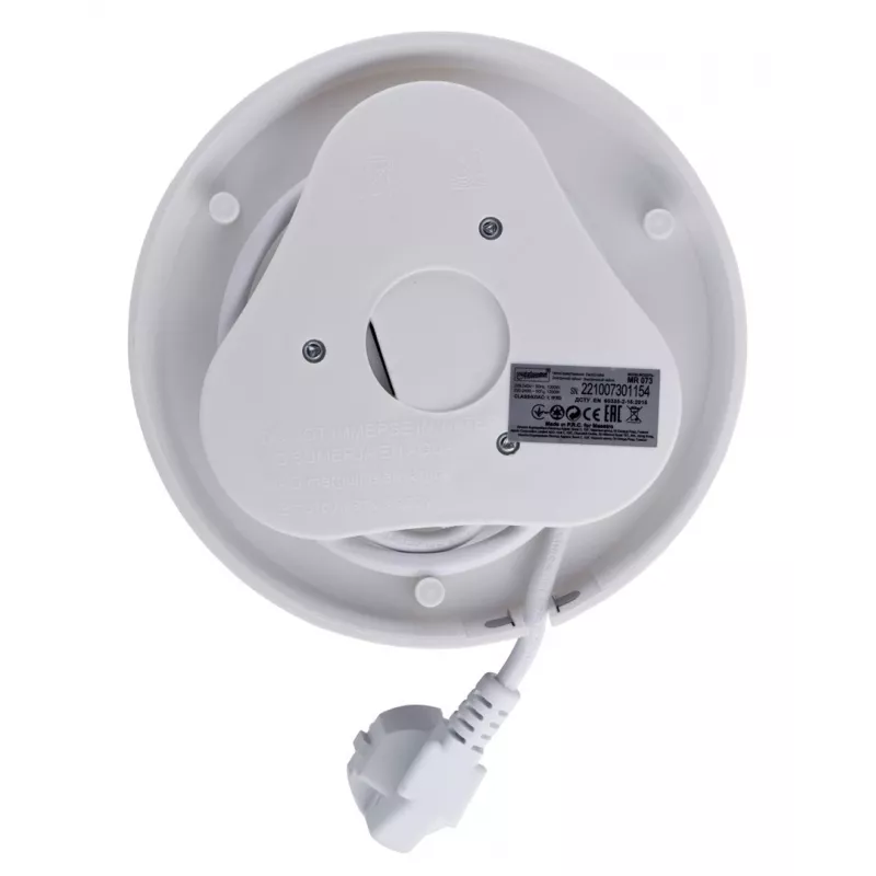 Sähköinen vedenkeitin Maestro MR-073 1,5 l 1500 W valkoinen, vipuohjaus, vedenmäärän ilmaisin