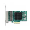 DeLOCK PCI Express x4 -kortti 4 x RJ45 Gigabit LAN BCM harmaa
