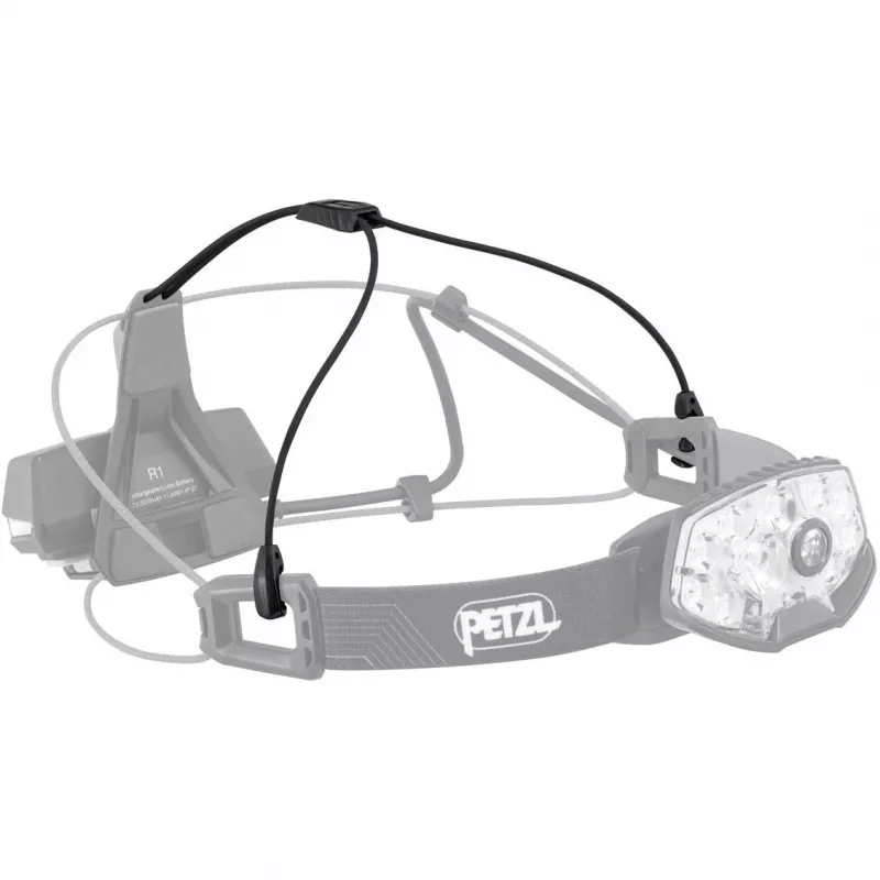 Otsalamppu Petzl NAO RL musta oranssi LED 1500 lm USB