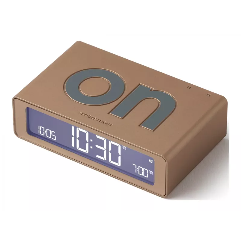 LEXON | Flip Mini kaksipuolinen herätyskello | LR158D1 | USB-liitettävyys