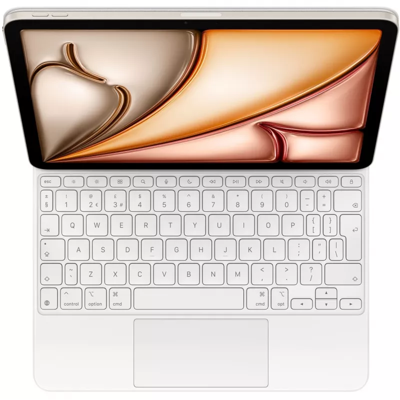 Apple Magic Keyboard QWERTY UK English valkoinen ohjauslevy