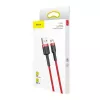 USB-kaapeli Baseus CAMKLF-C09 2m USB A - Micro-USB B punainen