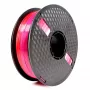 PLA 3D-tulostusfilamentti 1,75 mm 1 kg — Flashforge Gembird 3DP-PLA-SK-01-RP, violetti/punainen