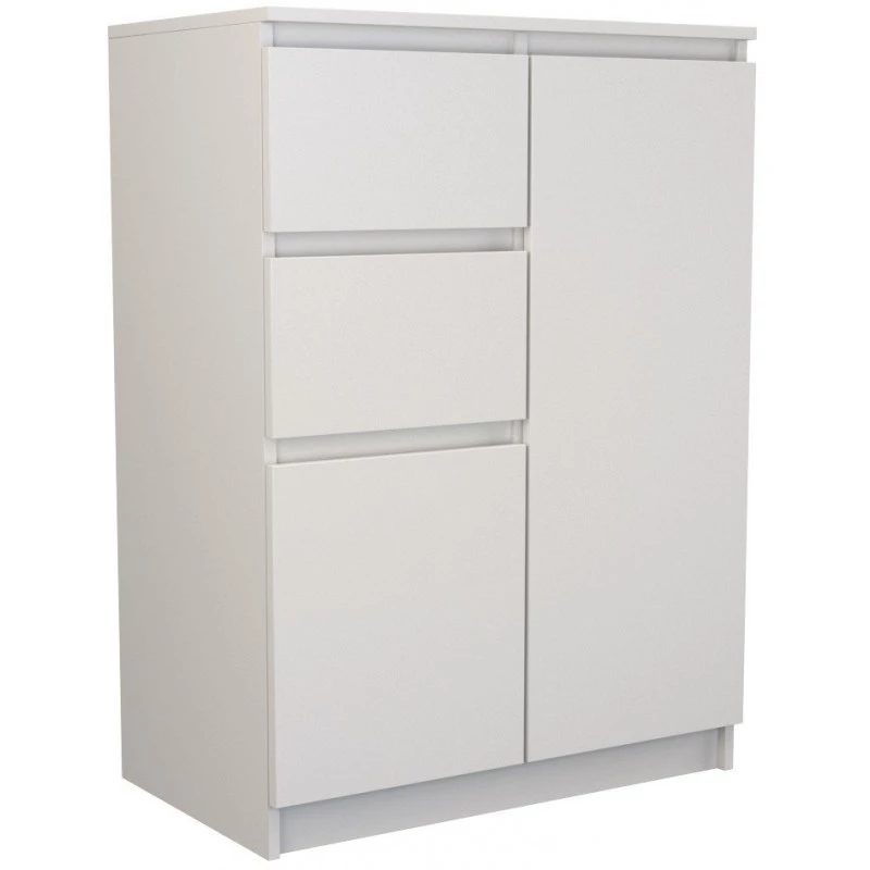 Topeshop 2D2S BIEL lipasto, valkoinen