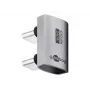 USB-C-adapteri/liitin Goobay 74446 hopea nikkeli/kultakontaktit