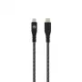 Datakaapeli Tellur Type-C–Lightning 3A PD60W 1m – musta