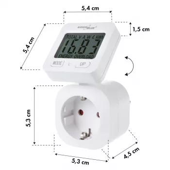 Wattimittari energiamittari GB615E GreenBlue