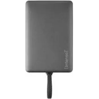 Intenso Powerbank MC10000 musta 10 000 mAh magneettinen metallirenkaalla