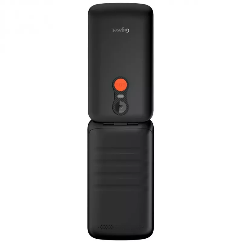 Gigaset GL595 senioripuhelin 7,11 cm (2,8 tuumaa) Dual SIM, SOS-painike, roisku- ja pölynkestävä, 32 Mt RAM, microSD-paikka, musta