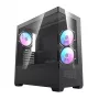 Darkflash DS900 AIR tietokonekotelo, ATX, musta
