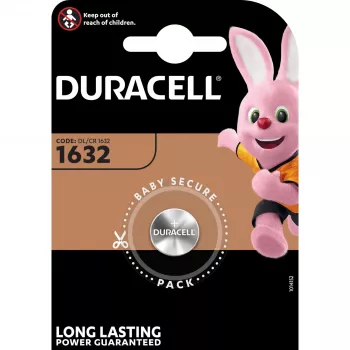 Duracell 1632 kertakäyttöparisto CR1632 litium