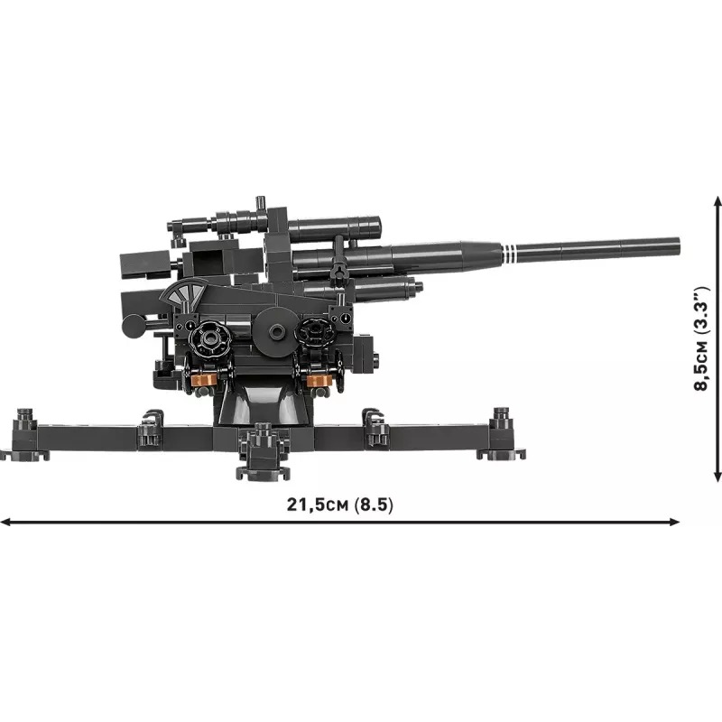 Rakennussarja Cobi Blocks 10,5 cm Flak 39 — 339 osaa