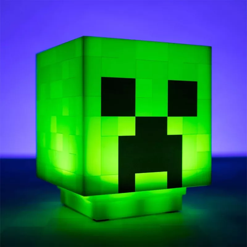 Paladone Minecraft Creeper 3D-muotoilu valaisin PP6595MCFV3 — pöytä-/riippuvalaisin