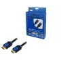 LogiLink HDMI-kaapeli High Speed, Ethernetillä kaapeli, 1,0 m audion, videon ja Ethernet-datan siirtoon (CHB1101)