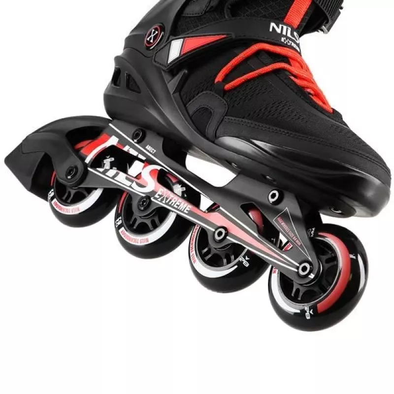 Inline-rullaluistimet Nils Extreme NA14124 musta koko 42