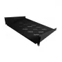 Rack-tarvike ALLNET ALL-S0002013 — 2HE, 19 tuumaa (48,3 cm), 400 mm leveys, 483 mm syvyys, musta