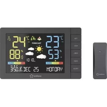 Renkforce digitaalinen sääasema musta (RF-4883632)