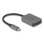 DeLOCK USB Type-C -kortinlukija alumiini SD Micro SD 5000 Mbit/s