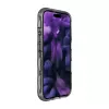 Suojakotelo LAUT CRYSTAL MATTER X iPhone 16 -sarjalle läpinäkyvä musta
