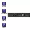 Qoltec 53945 Rack-UPS, 1 kVA, 800 W, LCD