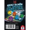 Varaustaulukko lautapeliin G3 Ganz schön clever! (matkapainos) 8-vuotiaille