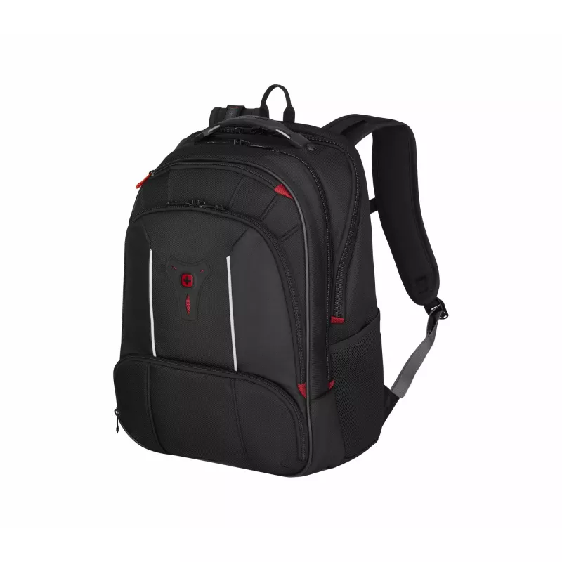 Wenger Carbon Pro -bisnesreppu 15,6 tuuman kannettavatietokonetaskulla ja tablettitaskulla, musta (653129)