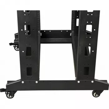 Vapaasti seisova rack Inter-Tech SRB-6618 18U musta 400 kg kantavuus