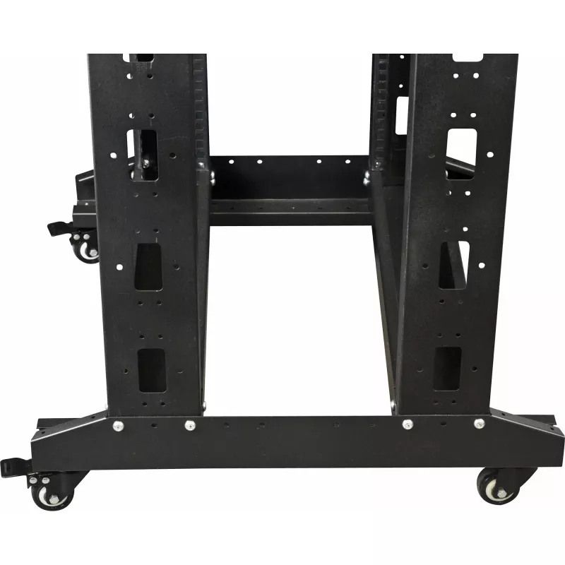 Vapaasti seisova rack Inter-Tech SRB-6618 18U musta 400 kg kantavuus