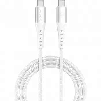 USB-kaapeli 4smarts 541452 1,5 m USB-C valkoinen 0,48 Gbit/s