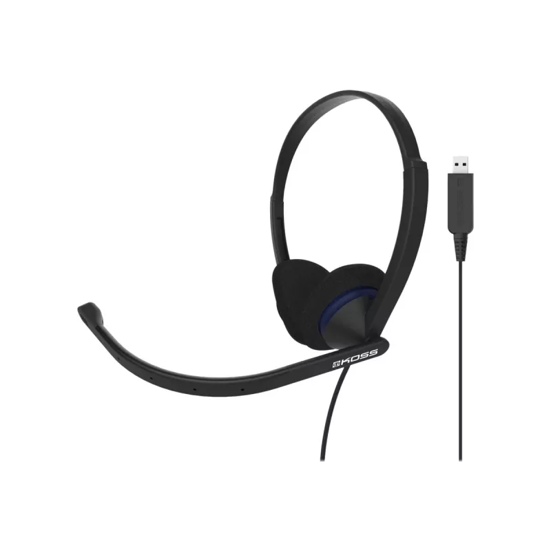 Koss CS200 USB-headset johdollinen pääpanta puhelut/musiikki USB Type-A musta