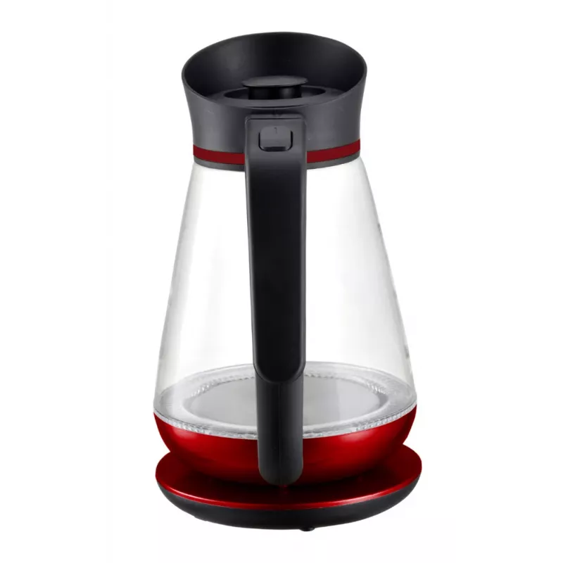 Vedenkeitin PRIME3 1,5 L 2200 W punainen läpinäkyvä