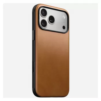 Nomad Modern Leather Case -suojakotelo ja kansi iPhone 17 Pro Max -puhelimelle, 17,5 cm (6,9
