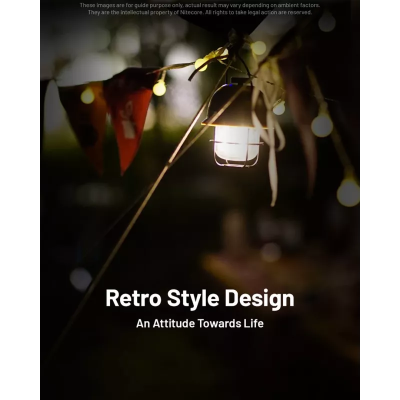 USB-käyttöinen retkilyhty Nitecore LR40 100 lm oliivi