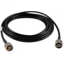 ALLNET ANT-CAB-NM-NM-500 5m N-tyyppi musta koaksiaalikaapeli