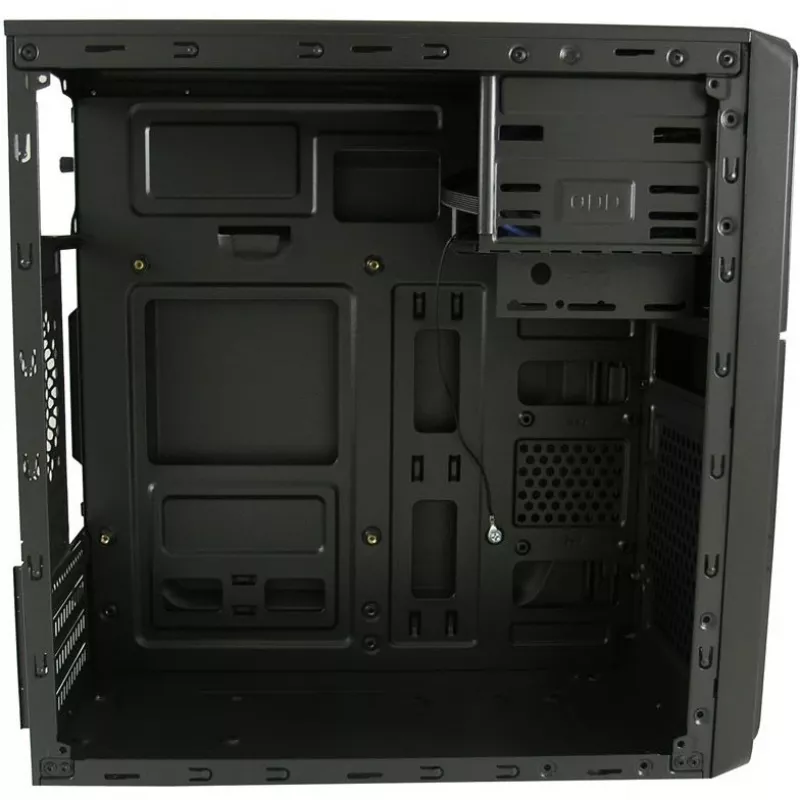 LC Power 2015MB - tornikotelo - micro ATX - ilman virtalähdettä - musta - USB/audio (LC-2015MB-ON)