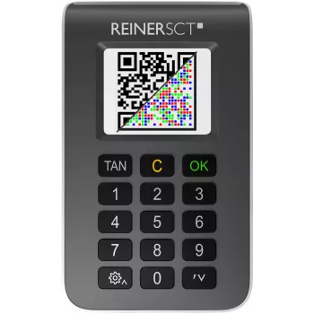 ReinerSCT tanJack photo QR - TAN-generaattori - antrasiitti