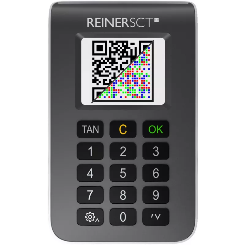 ReinerSCT tanJack photo QR - TAN-generaattori - antrasiitti