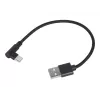 Kaapeli USB 2.0 – USB-C kulmamalli / CC-USB2-AMCML-0,2M GEMBIRD