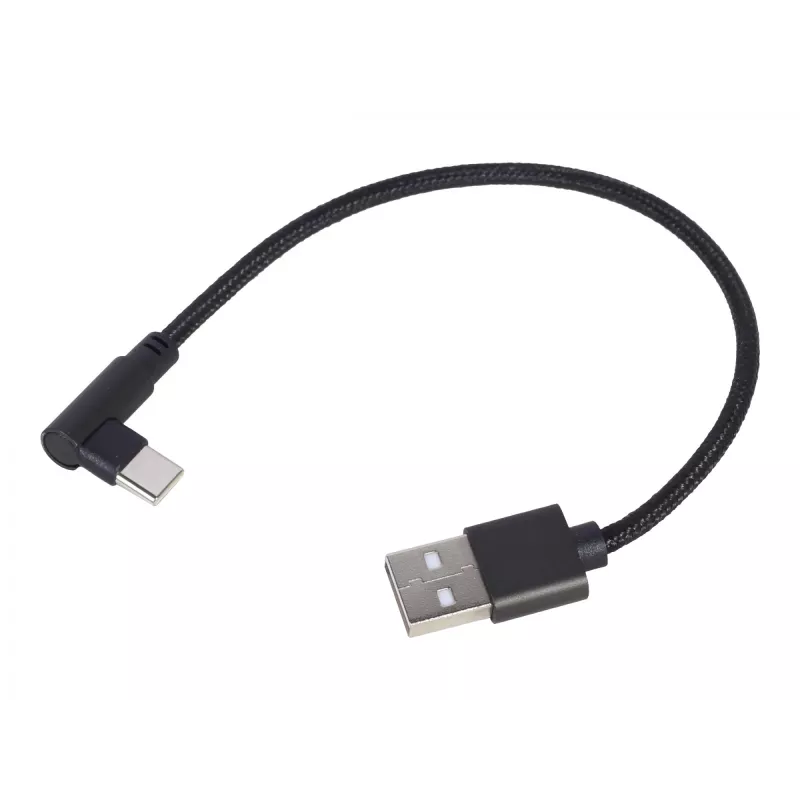 Kaapeli USB 2.0 – USB-C kulmamalli / CC-USB2-AMCML-0,2M GEMBIRD