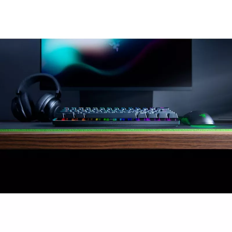 Huntsman Mini, pelinäppäimistö musta, DE-asettelu, Razer Linear Optical (Red)