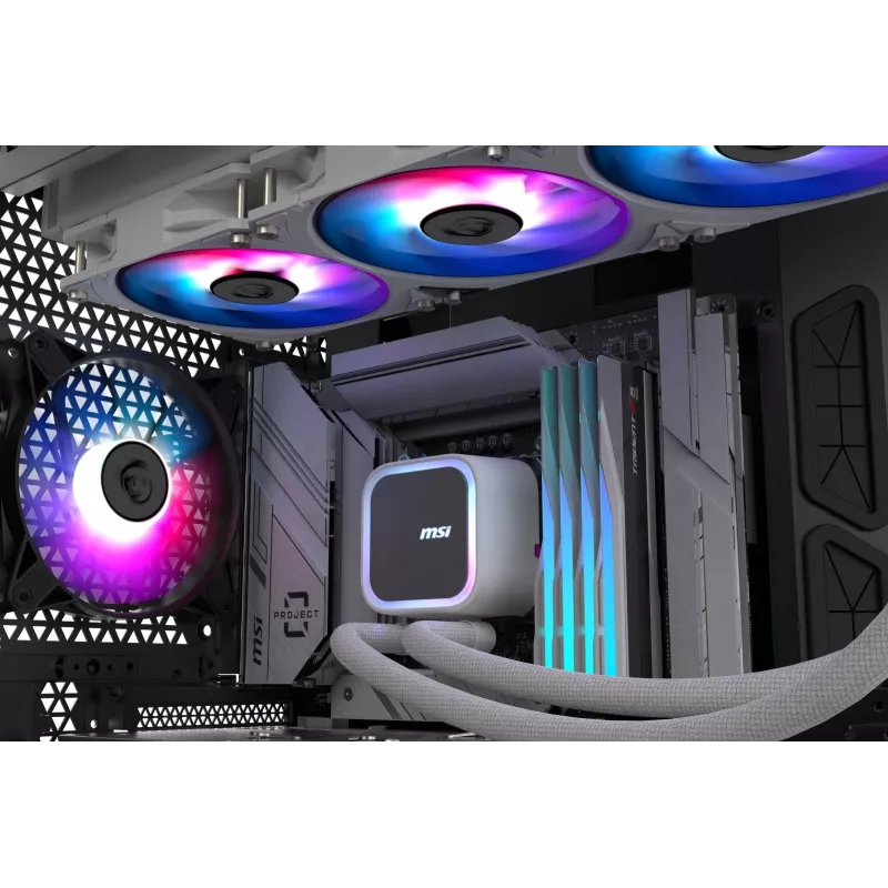 MSI MAG Coreliquid A13 360 emolevy, prosessori all-in-one-nestekühler 12 cm musta 1 kpl