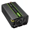 Qoltec Monolith virtasovitin/invertteri auto 600 W musta