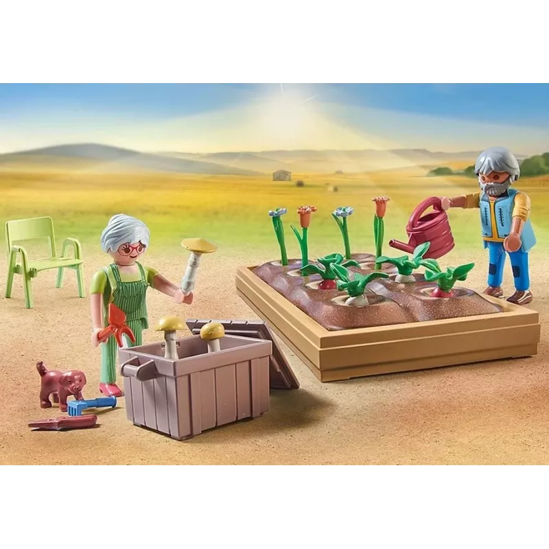 Playmobil 71443 Country: kasvimaa isovanhempien kanssa
