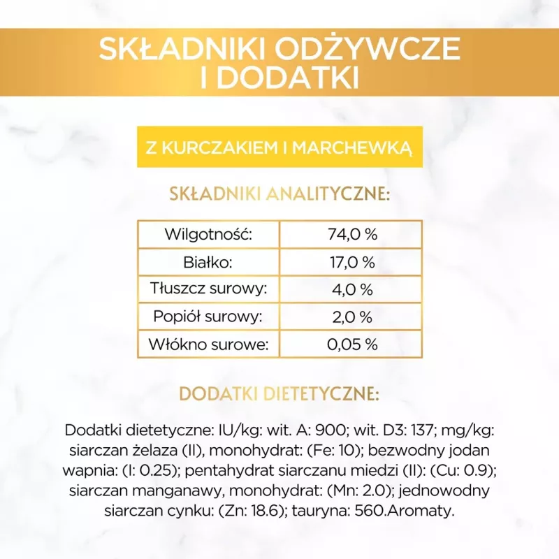 GOURMET GOLD - herkullinen patee kanalla ja porkkanalla 85g